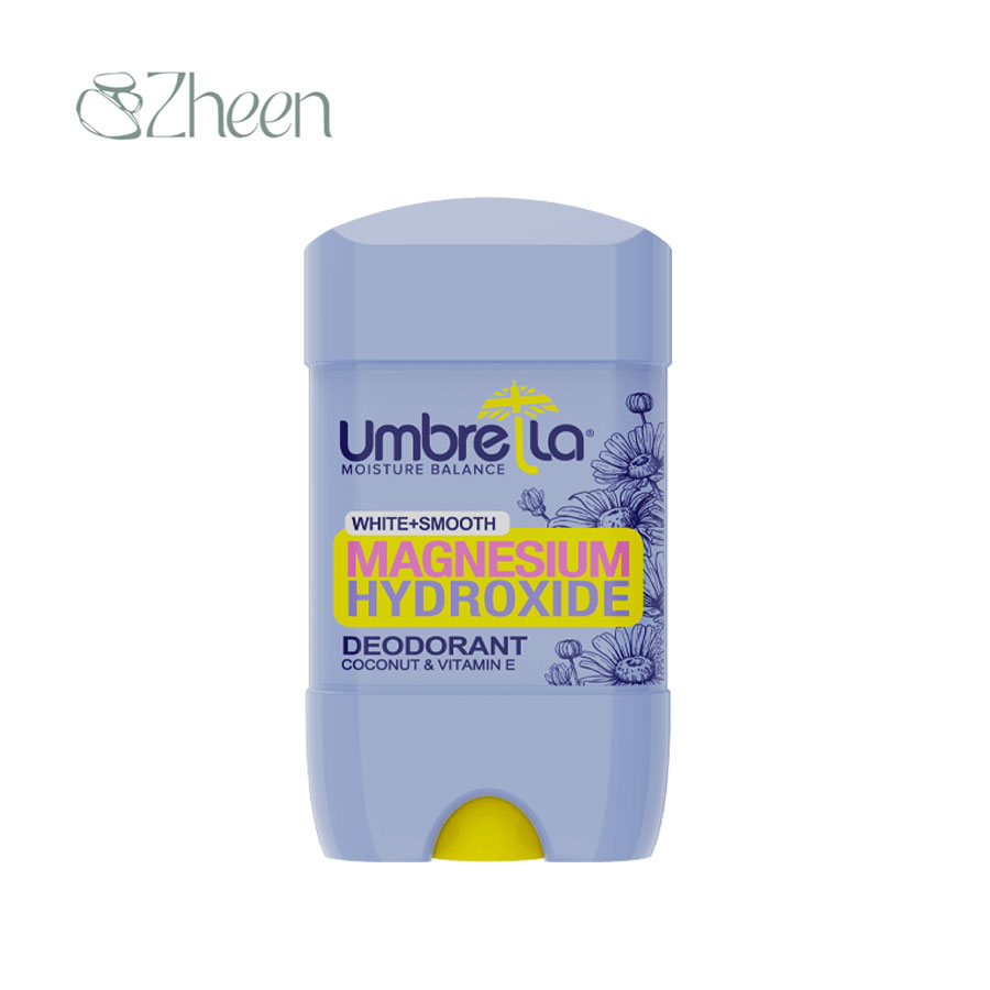 ژل دئودورانت زنانه آمبرلا مدل White And Smooth حجم 75 میل